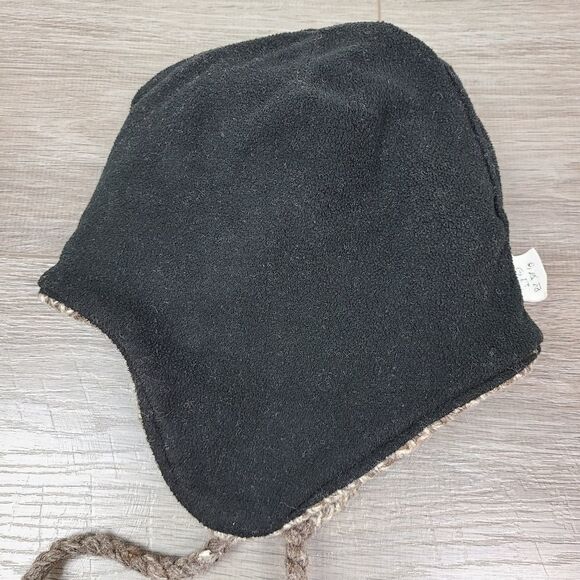 Mexx Girl's Knit Wool Fleece Lined Winter Trapper Hat with Tassels - Picture 8 of 13